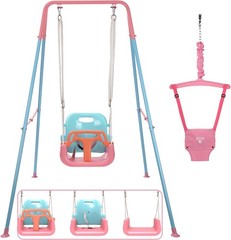 Baby Jumper Swing Set Pink 6-24 Months