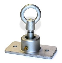 Heavy Duty Tire Swivel For Tire Swing Attachment Pregreased Ready To Usesilver