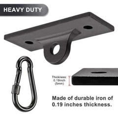 Heavy Bag Hangers Brackets, Punching Bag Hangers, Heavy Bag Ceiling Mount wit…