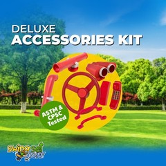 SWING SET STUFF DELUXE ACCESSORIES KIT RED park accessory playground parts 0245