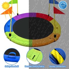 GVDV 40″ Saucer Tree Swing for Kids Outdoor Round Swing FREESHIP