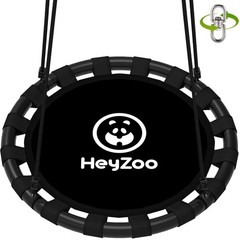 Saucer Swing, 40 Inch Swing Sets for Backyard and Outdoor Playground, 900lbs …