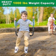 4 Pcs 85″ Heavy Duty Swing Chains Stainless Steel Hanging Chains