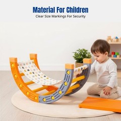 Indoor Climbing Frame, Kids Slide, Tactile Training Toy, Home Playset