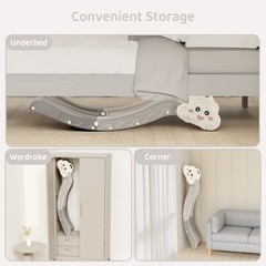Indoor Kids Baby Couch Slide for Toddler 1-3, Sofa Slide Add-on Attachment fo…