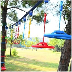Ninja Rings Monkey Bars Swing Trapeze Bar Playground Swingset Rings Ninja Course