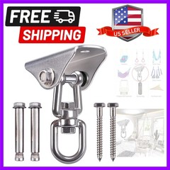 Stainless Steel Swing Hanger Heavy Duty Ceiling Swing Mount Free Swivel Swing…