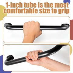 4 Pack 17”Metal Playground Safety Handles, Non-Slip Grab Bars for Kids Playse…