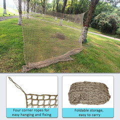 Climbing Net for Kids Double Layers Playground Safety Net Polyester Climbing Car