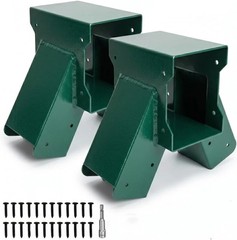 A-Frame Swing Set Bracket Kit 2-Piece Heavy Duty Mounting Hardware