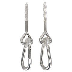 SWING SET STUFF INC 5/16″ X 3″ SWING HANGER WITH SPRING CLIPS WOOD (PAIR) 0271