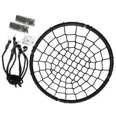 Spider Web Assembled 40″ Swing PE Rope Swivel Outdoor Patio Tree Net Max 600 lbs