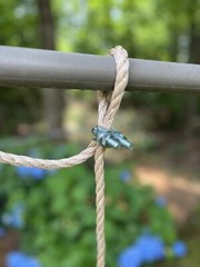 Oak Wood Tree Swing with 10 feet of rope each side. All Age Oak Wood Tree Swing