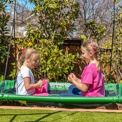 gobaplay Rectangle Tree Swing, 46″ x 25″ Platform (Swingset Frame Not Included)
