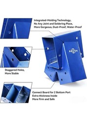 Heavy Duty Children Set Hardware Replacement Kit Including 2 Blue Swing Brackets
