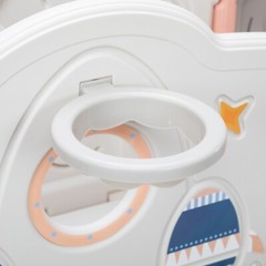 9 in 1 Toddler Slide and Climber Playset Kids Slide Indoor Slide for Baby Room