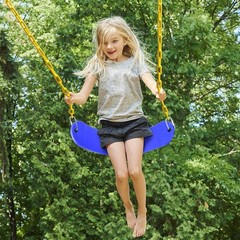 PACEARTH Swing Seat with Heavy Duty 68.9 inch AntiRust Plastic Coated Chains,…