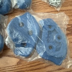 Blue “OR” Green Rock Wall Rocks (5-Piece Set) For Clumbing Wall.