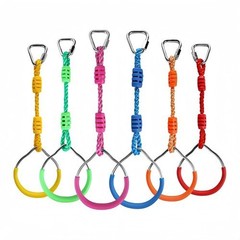 Ninja Rings Monkey Bars Swing Trapeze Bar Playground Swingset Rings Ninja Cou…