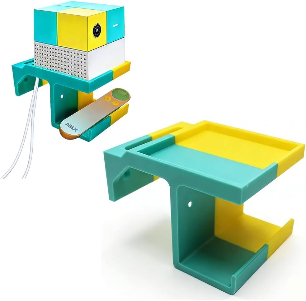 3D Printed Wall-Mounted Stand for Nex Playground Console, Built-in Cable Port…