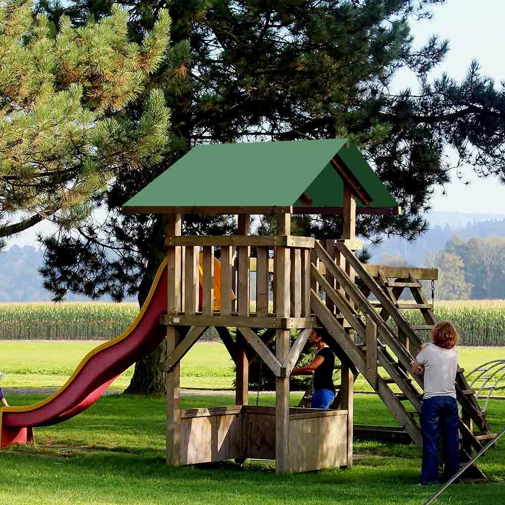 43″x90″ Swing Set Replacement Tarp UV Protection Playground Roof Playset