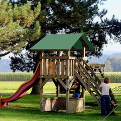 43″x90″ Swing Set Replacement Tarp UV Protection Playground Roof Playset