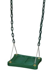 NEW Gorilla Stand-Up Swing Plastic w/ Rubber-Coated Chains for Outdoor Playsets