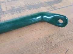 PlayStar PS7538 Commercial Grade Trapeze Bar, Green Looks Unused No Chains