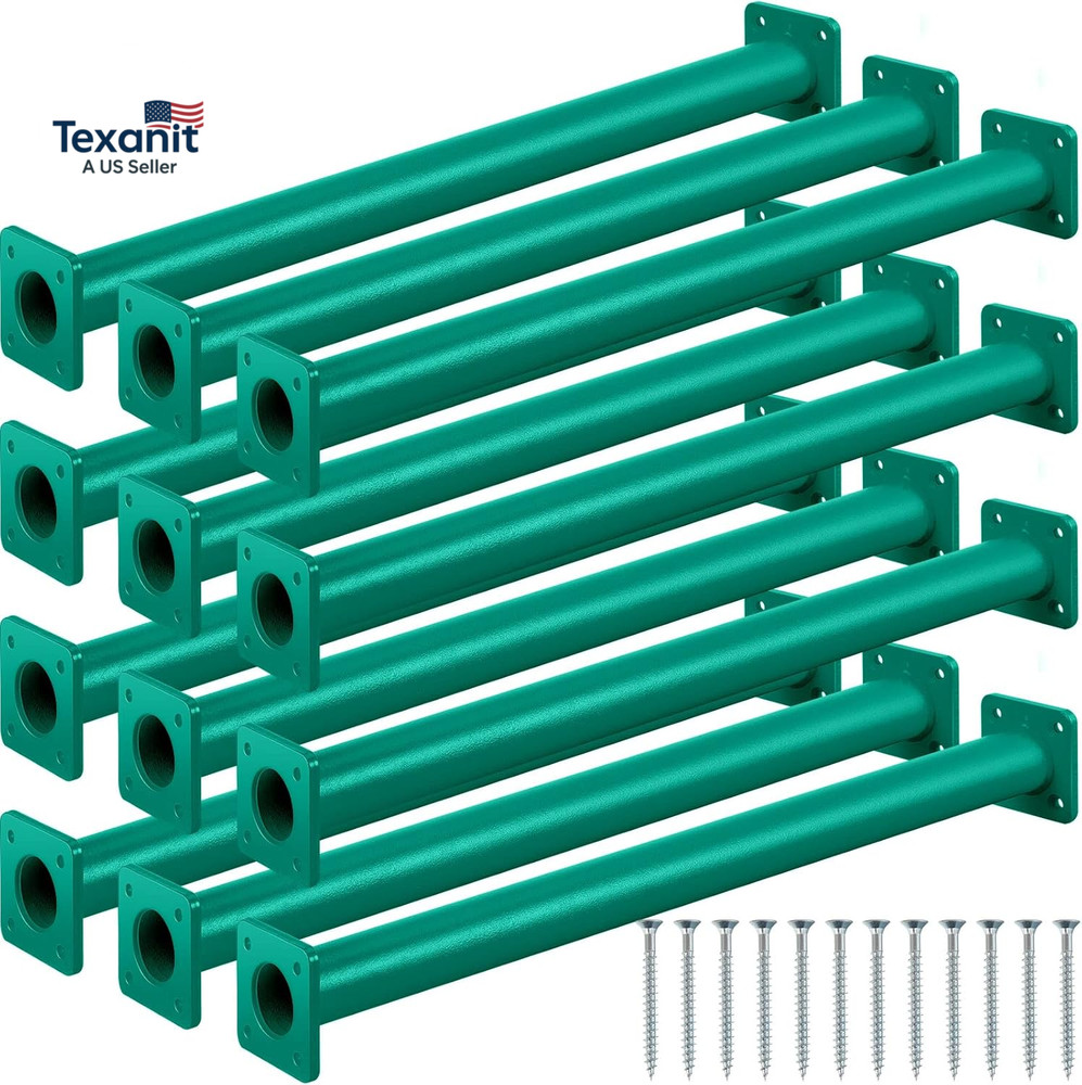 12 Pack Monkey Bars Swing Set Accessories Rods Playset Ladder Rungs Hardware Kit