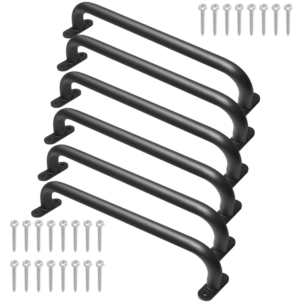 17 Inch Black Indoor Monkey Bars Ladders Playground Handles 6 Pack | Heavy Du…
