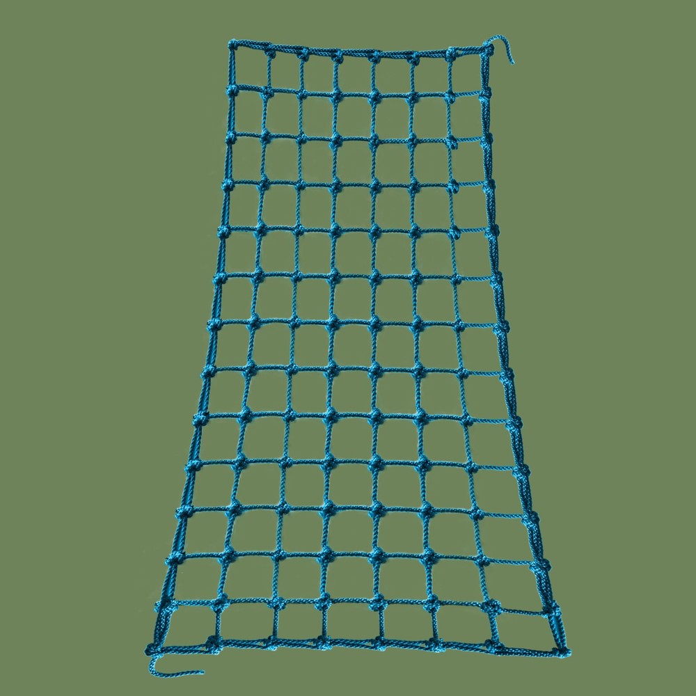 Polyester Climbing Net Sky Blue 3ft x 6ft 8 Sizes Indoor/Outdoor Treehouse Gym
