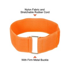 3 Legged Race Bands, 6 Pack Nylon Elastic Tie for Outdoor Party Field Day Car…