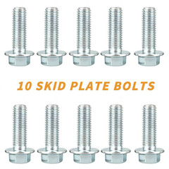 20 Piece Set UTV Skid Plate Washer and Bolt Kit Compatible with Polaris RZR 570
