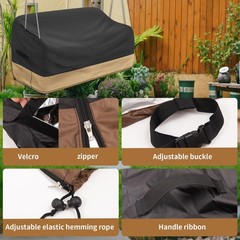Hanging Porch Swing Cover Waterproof Outdoor Swing Chair Covers Tear Resistan…