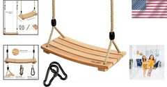 Comfortable & Secure Tree Swing for Kids & Adults – Easy Indoor & Outdoor Setup