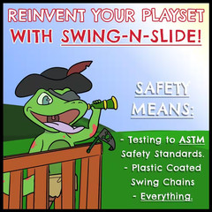Swing N Slide Heavy Duty Swing Seat with 250 lb. capacity Free Shipping