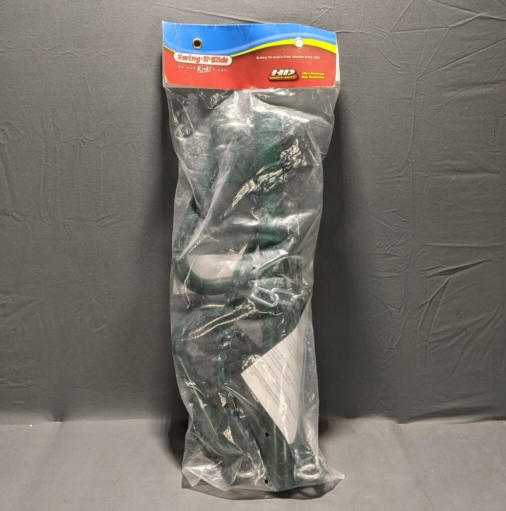 Swing-N-Slide Swing Hangers HD Heavy Duty Ultra Resistant Green New Sealed