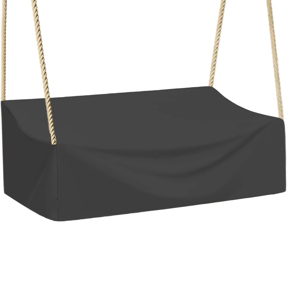 73in Hanging Porch Swing Cover Waterproof,Outdoor Porch Swing Cover for Patio…