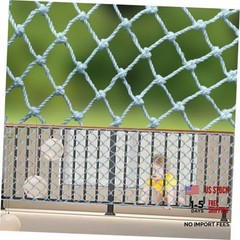 Stair Safety Net for Kids Rope Net Safety Netting for 3.28X1.64ft 6mm/8cm