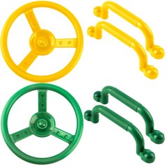 6 Pcs Playground Accessories Swingset Steering Wheel Plastic Pirate Steering …