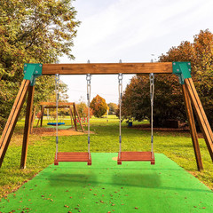 A-Frame 2 Swing Set Brackets, Heavy Duty Steel Swing Set Hardware with Mounting