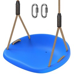 Heavy Duty Swing Seat for Adults Kids Tree Swing with Weather Proof Ropes Swi…