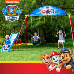 Swurfer Paw Patrol Deluxe Swing Set for Kids, Ages 4 and Up