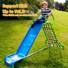 5 Ft Resbaladilla Para Niños De 3 a 6 Años Toboganes Patio Exterior Interior
