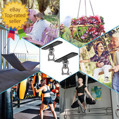 2 Pack Heavy Duty Swing Hangers Swing Set Accessories for Indoor and Outdoor