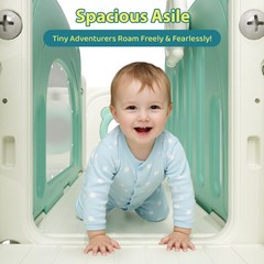 10-in-1 Slide Set for Kids Age 3+, Toddler Climber Slide Set with Drawing Board