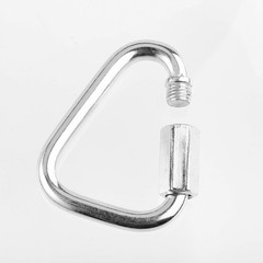 Set of 5 Carabiners for Ninja Slackline. Triangle Shaped Quick Links for Ninj…