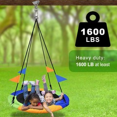 SELEWARE Stainless Steel Swing Small, Silver2 – 360° Hanger ( 2 Pack )