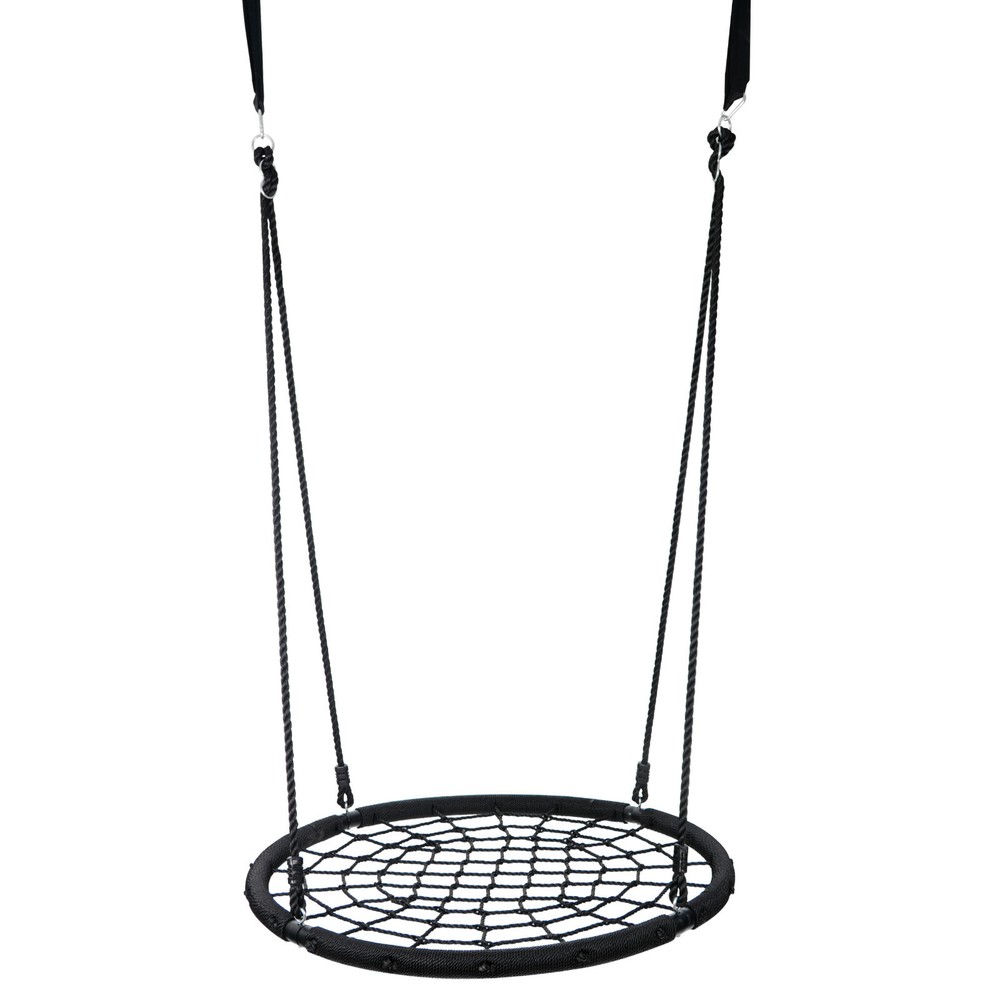 48” Spider Web Tree Net Swing PE Rope Large Size For Playgrounds Backyard Parks
