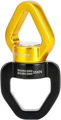 35KN Swing Swivel, Spinner for Indoor Outdoor Swings, Black Gold | For hanging c